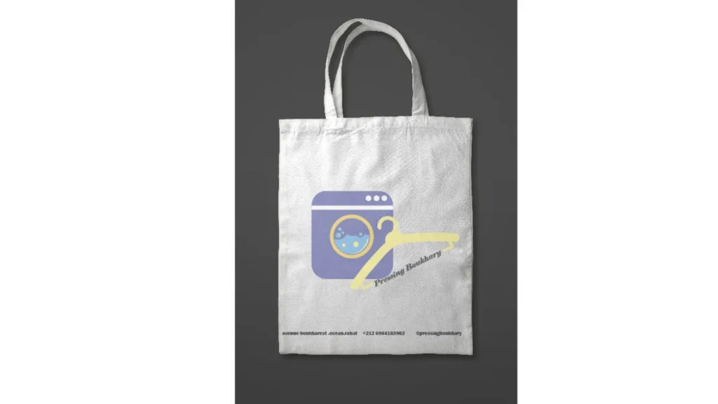 Identité visuelle pressing Boukhary